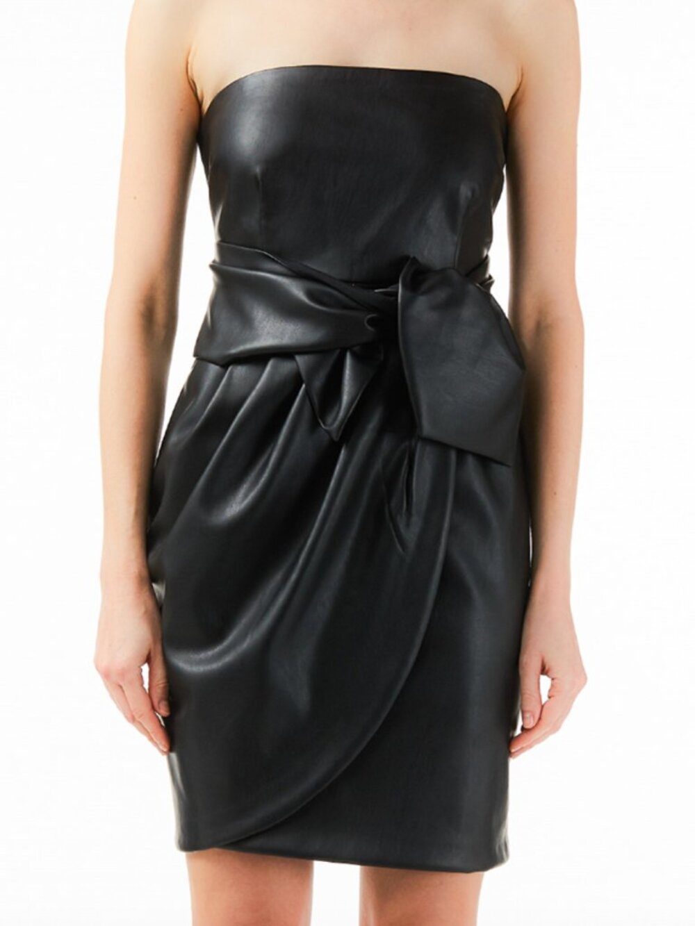 NWT Liu Jo Strapless Mini Dress in Black / XS